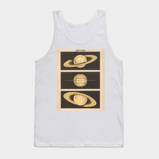 Vintage Saturn Poster Tank Top